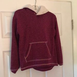 Mudd fleece lined hooded pullover